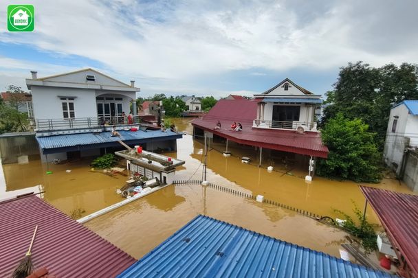 Hunonic sẻ chia và đồng hành cùng CBNV vượt qua khó khăn sau bão Matmo 2 hunonic chia sẻ và động viên cbnv sau bão lũ