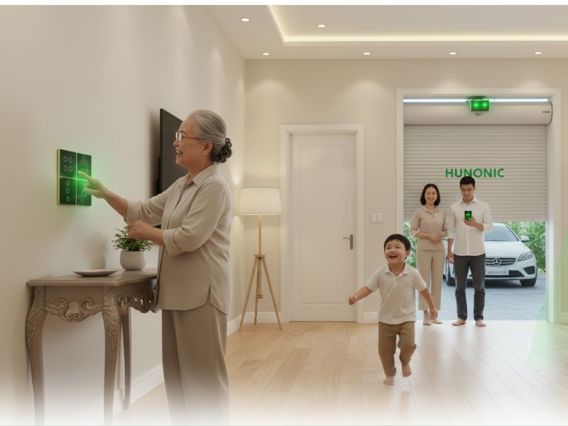 1 triệu lượt tải ứng dụng- Hunonic góp phần đưa Smarthome trở thành xu hướng phổ biến tại Việt Nam 3 hunonic tiện ích cả gia đình