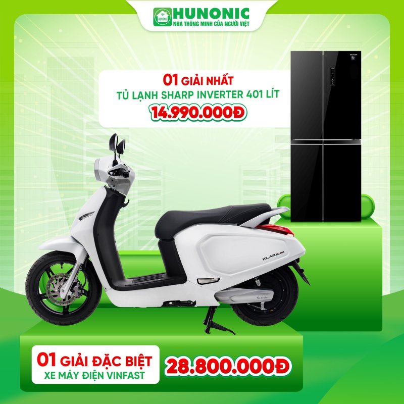 sắm hunonic nhận quà cực thích
