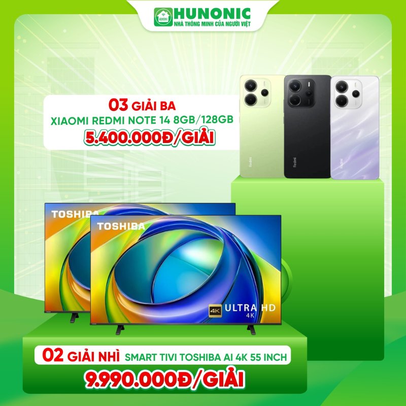 sắm hunonic nhận quà cực thích