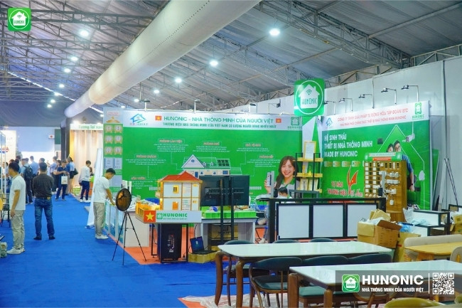 Hunonic thu hút đông đảo khách tham quan tại Vietbuild Hà Nội 2025 3 Hunonic tại Vietbuild HN tháng 9