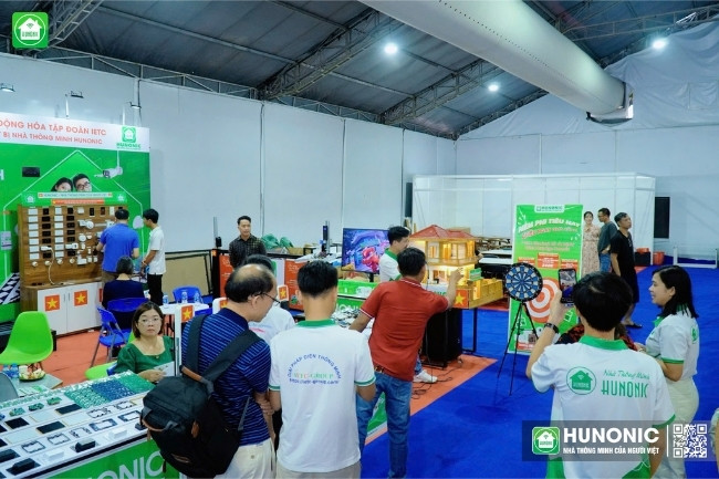 Hunonic thu hút đông đảo khách tham quan tại Vietbuild Hà Nội 2025 1 Hunonic tại Vietbuild HN tháng 9